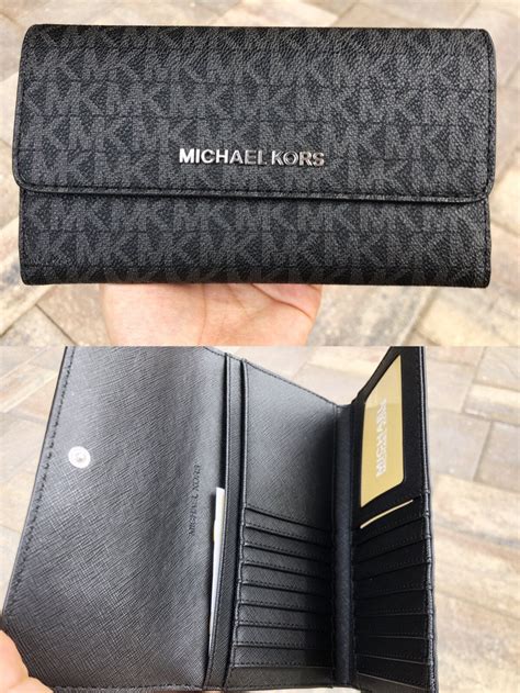 black michael kors wallet women's|Michael Kors Wallet women's sale.